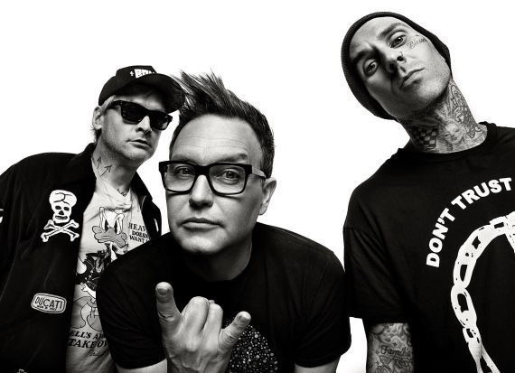 Blink-182, American rock band, Mark Hoppus, Tom DeLonge, Travis Barker